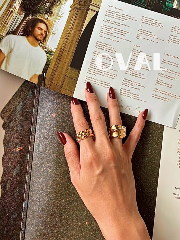 [Cure in 40s with Lamp] Burgundy Gel Nail Wraps (Oval Shape) - 20pcs Self-Adhesive, Instant Hardening Nail Tips - Image 2