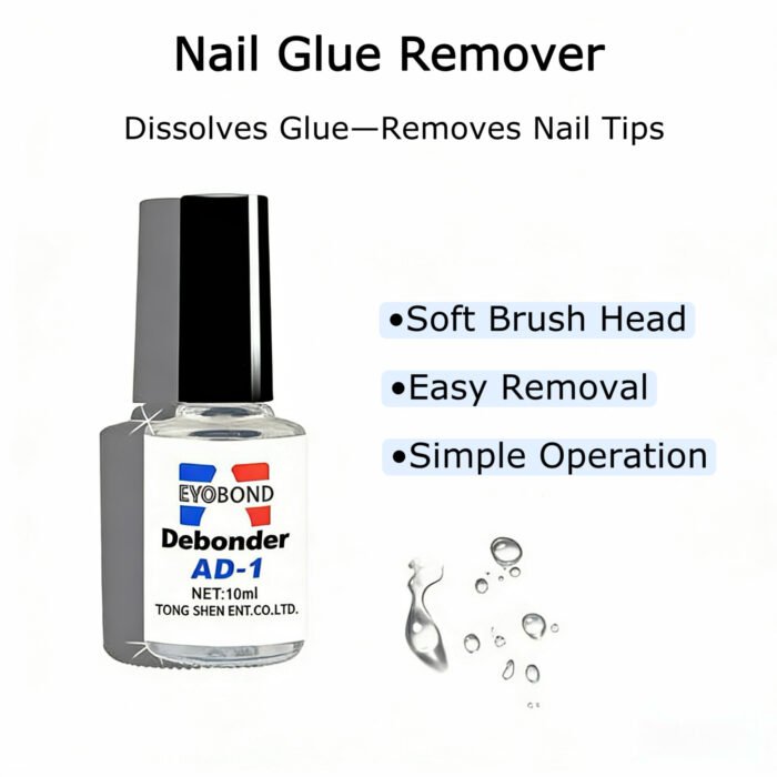 OVAL 140-Piece Nail Extension Tip Tool Set | Solid Adhesive + Debonder Bundle (Add-On for $10 with Any Nail Wrap Purchase) - Image 6